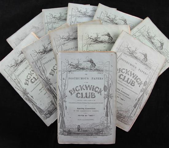 Dickens, Charles - The Posthumous Papers of The Pickwick Club,